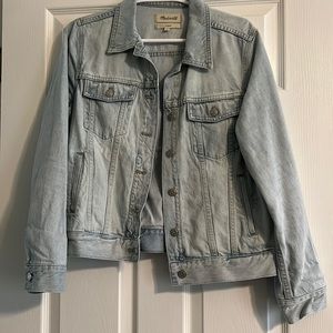 Madewell classic fit denim jacket